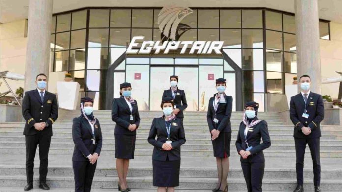EgyptAir cabin crew's new uniform